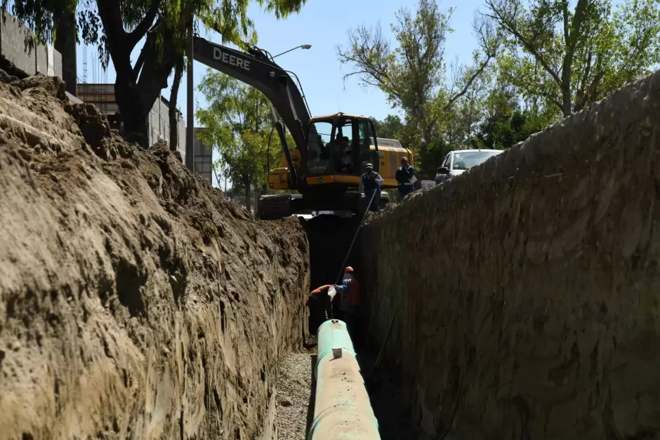 Obras de rehabilitacin a colectores sanitarios