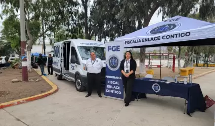 Fiscal Enlace Contigo en la colonia Villas del Real