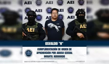 Detenido por abuso sexual infantil
