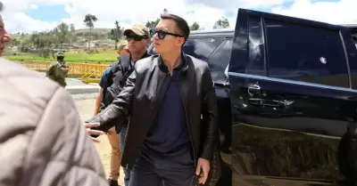 Ataque a caravana de Daniel Noboa, presidente de Ecuador