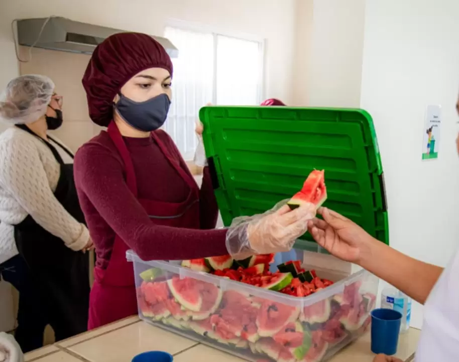Desayunos escolares en Tijuana