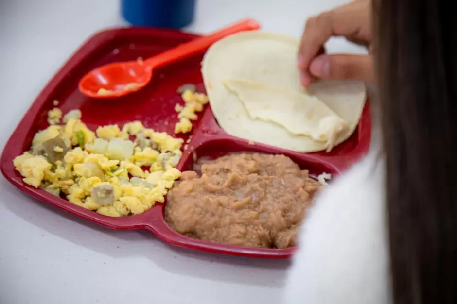 Desayunos escolares en Tijuana