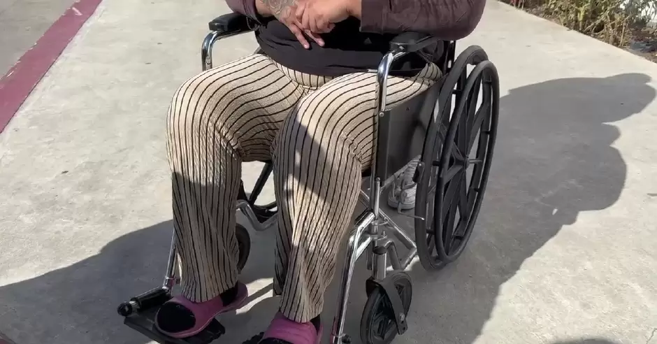 Afectada por la cada de una estructura metlica