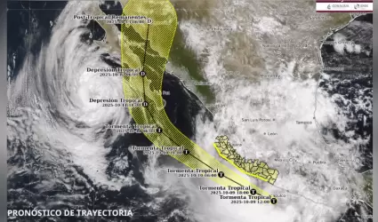 Tormenta tropical "Raymond"
