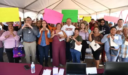 Jornada comunitaria en la zona Este de Playas de Rosarito