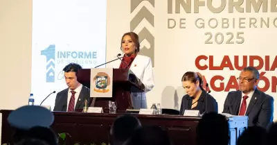 Claudia Agatn Muiz 1er. informe de gobierno