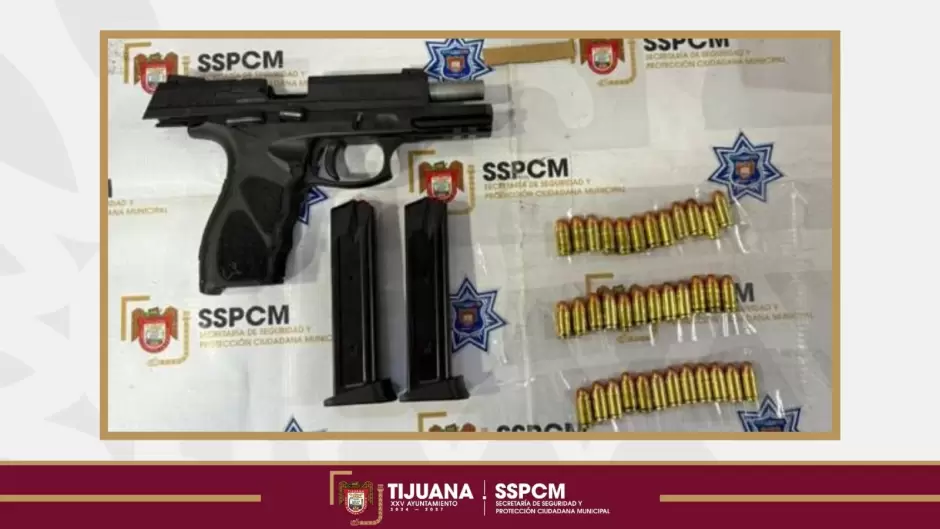 Hombre armado detenido durante recorrido de vigilancia