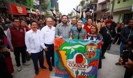 Nuevo andador peatonal de "La Revolucin"