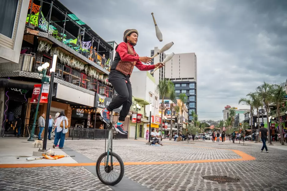 Andador peatonal de la Avenida Revolución