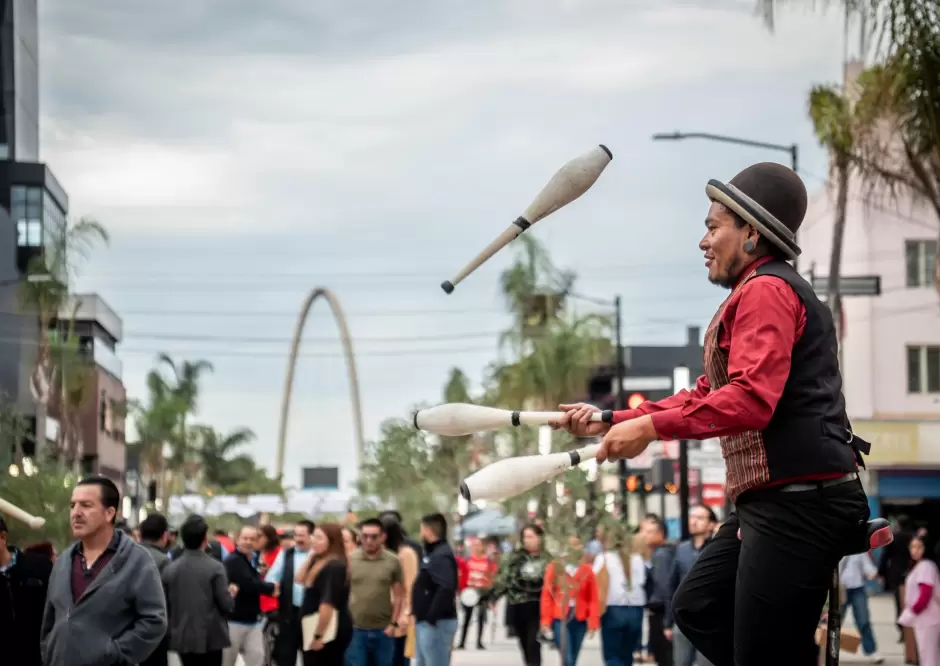 Andador peatonal de la Avenida Revolución
