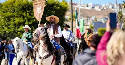Desfile cvico deportivo con motivo del 115 aniversario del inicio de la Revoluc