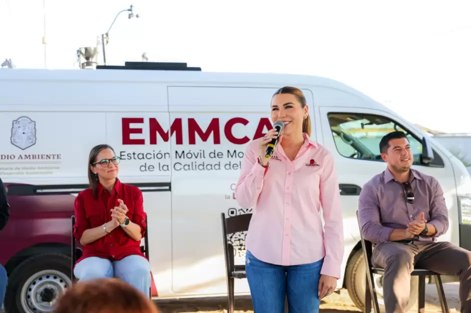 Primera estacin mvil de monitoreo del aire