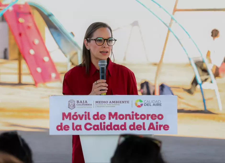 Primera estacin mvil de monitoreo del aire