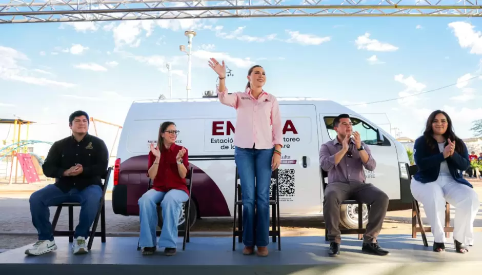 Primera estacin mvil de monitoreo del aire