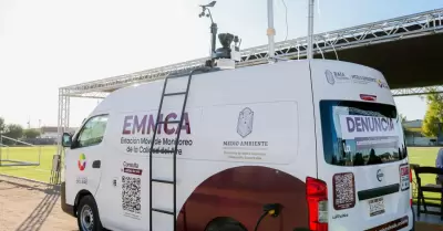 Primera estacin mvil de monitoreo del aire
