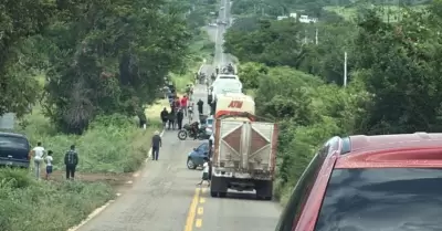Enfrentamiento en carretera Mazatln-Culiacn