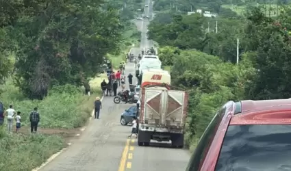 Enfrentamiento en carretera Mazatln-Culiacn