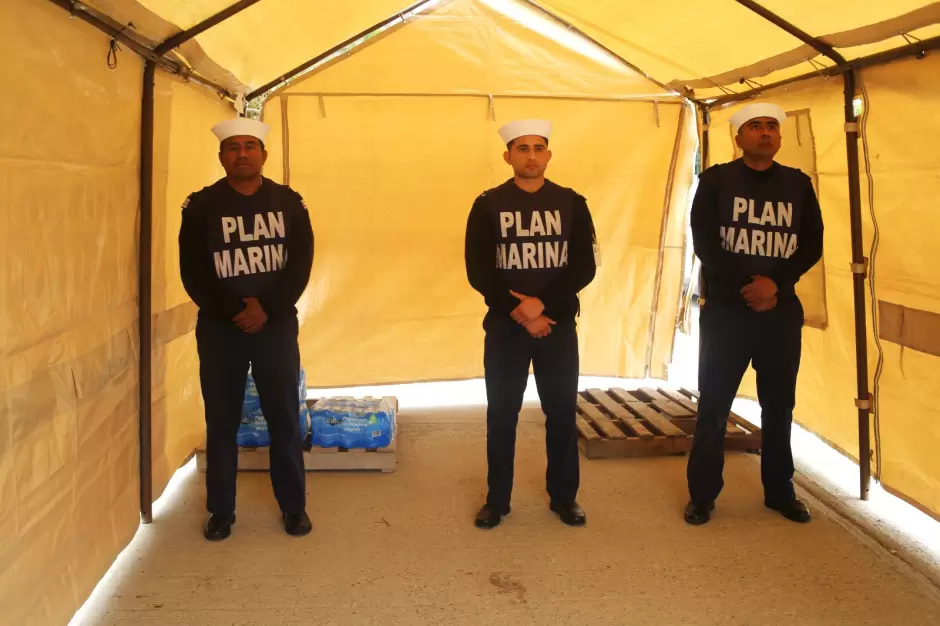 Centros de acopio en apoyo a damnificados