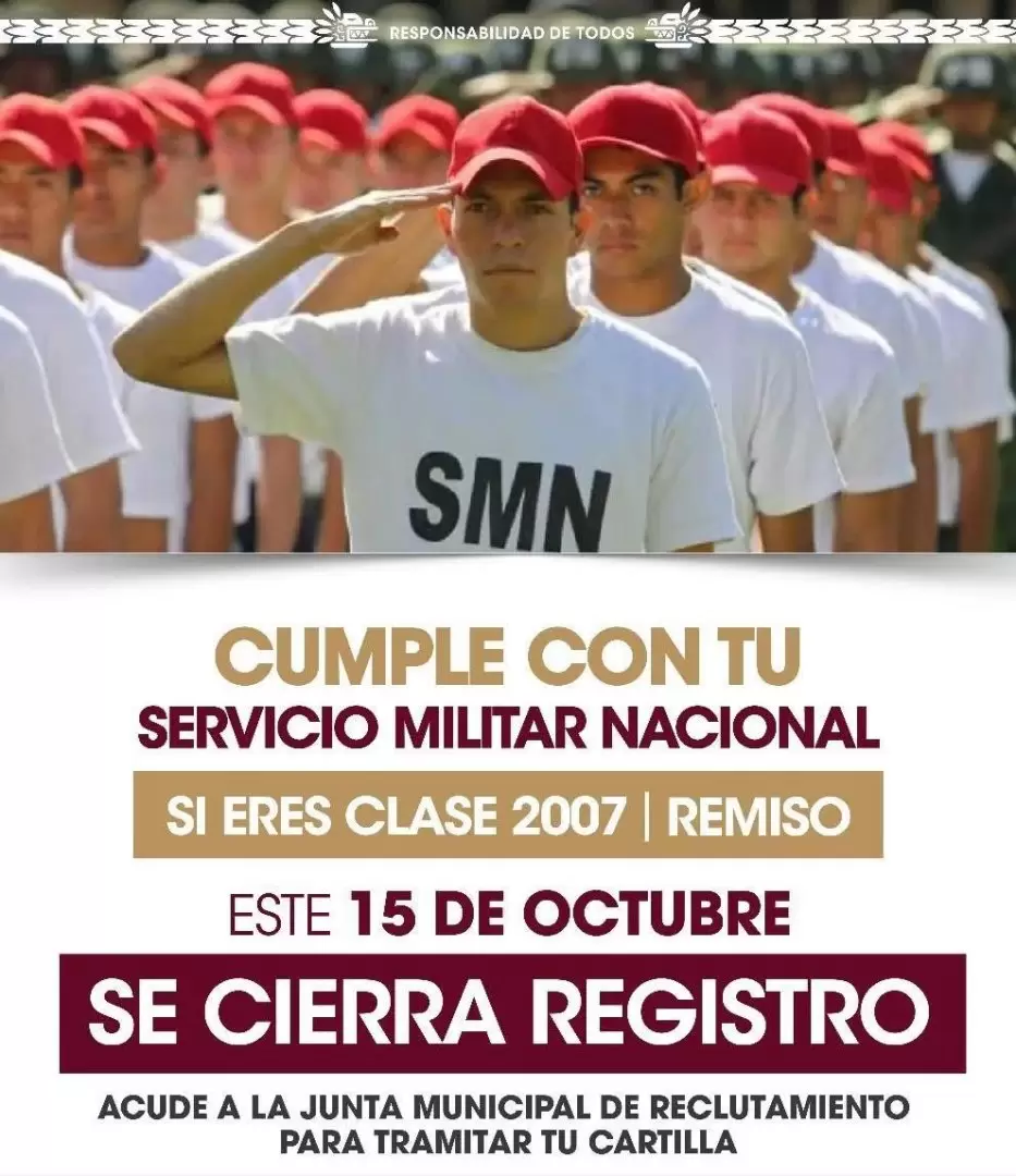 Cartilla del Servicio Militar Nacional