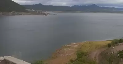 Almacenamiento de agua en presas de Sonora