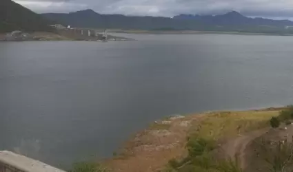 Almacenamiento de agua en presas de Sonora