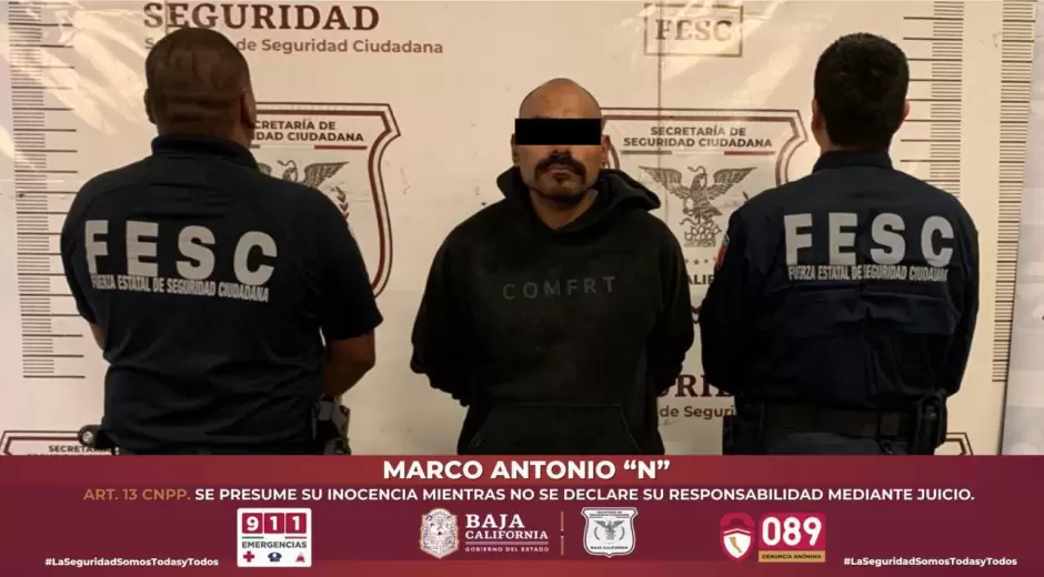 Detenidos por violencia familiar en Tijuana