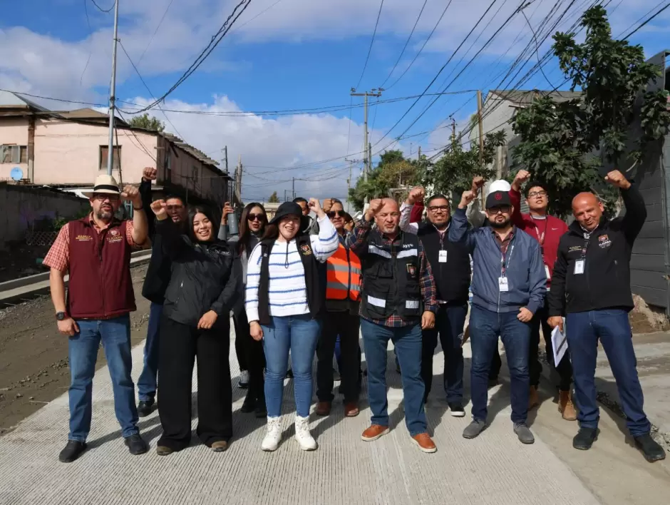 Refuerzan infraestructura urbana en colonias de Tijuana