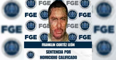 Sentenciado por homicidio calificado