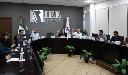 Sesion la Junta General Ejecutiva del IEEBC