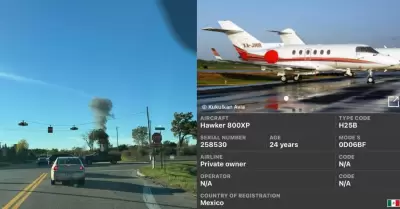 Desplome de avin mexicano en Michigan