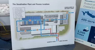 Secretario del Agua recorre planta desalinizadora de Estados Unidos
