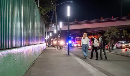 Sendero Seguro en Va Rpida Poniente