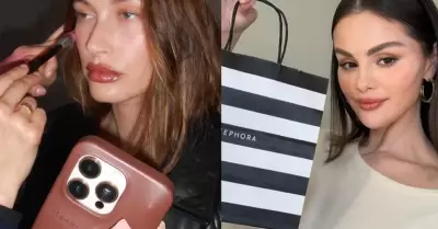 Hailey Bieber y Selena Gomez
