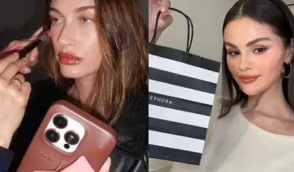 Hailey Bieber y Selena Gomez