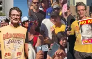 VIDEO: Pedro Pascal se unió a marchas contra Donald Trump y bailó "La Cumbia de la Migra" en Los Ángeles