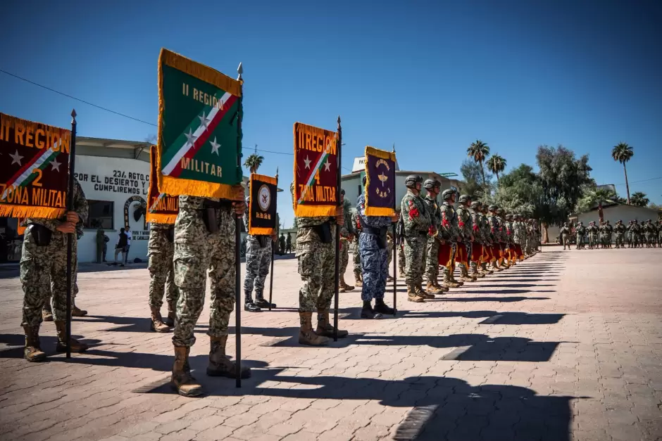 Ceremonia de Toma de Posesin del nuevo Comandante de la II Regin Militar