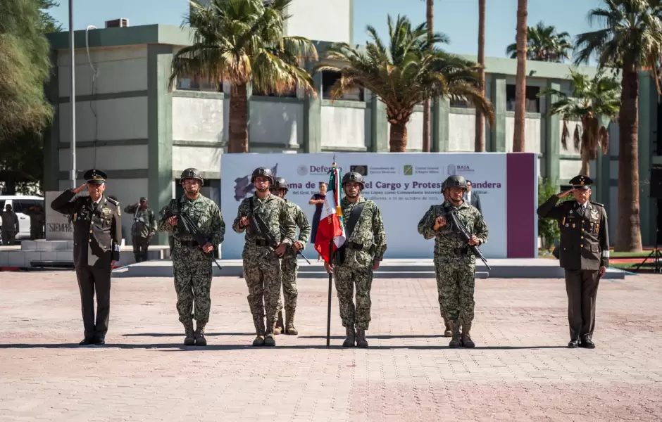 Ceremonia de Toma de Posesin del nuevo Comandante de la II Regin Militar