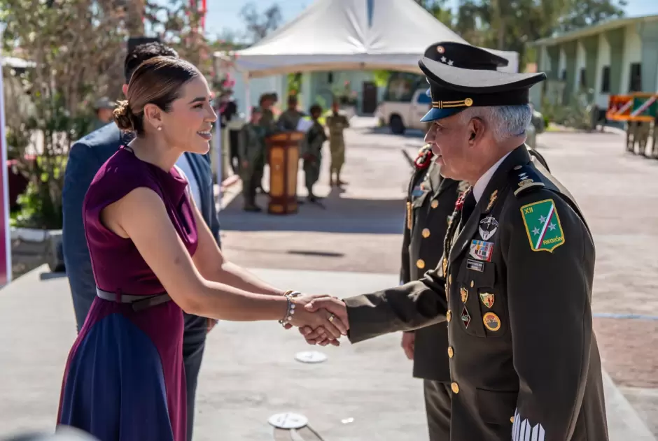 Ceremonia de Toma de Posesin del nuevo Comandante de la II Regin Militar