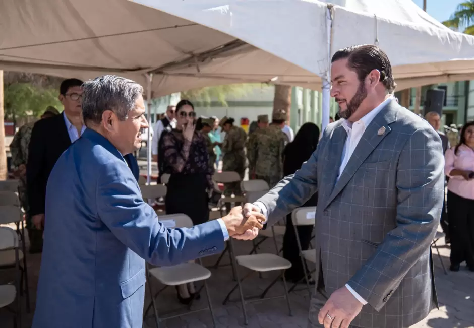 Ceremonia de Toma de Posesin del nuevo Comandante de la II Regin Militar