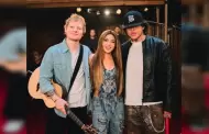VIDEO: Shakira celebr sus 30 y 20 aos de carrera con nueva versin de "Hips Don't Lie" junto a Ed Sheeran y Bele