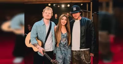 Ed Sheeran, Shakira y Bele
