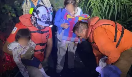 Rescate de familia de Guatemala