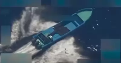 Ataque contra "narcolancha" colombiana