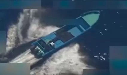 Ataque contra "narcolancha" colombiana