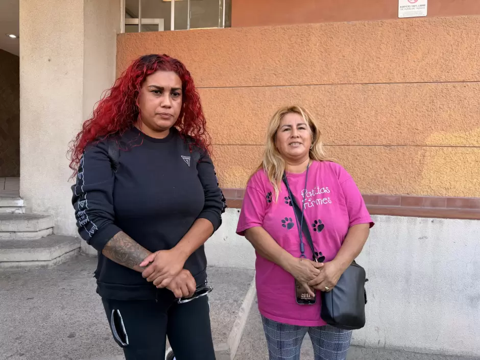 Manifestación contra agresor que con machete golpeaba a perritos