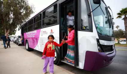 Transporte Violeta en Playas de Rosarito