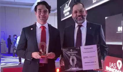 Premio nacional en innovacin tecnolgica por implementar la Ventanilla Digital