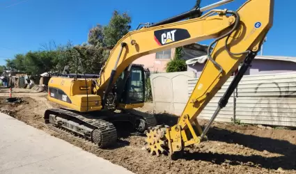 Colector Oriente en el Ejido Chilpancingo