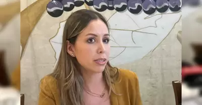 Lic. Estefana Campos, presidenta de la Barra de Abogadas Lic. Mara Sandoval de