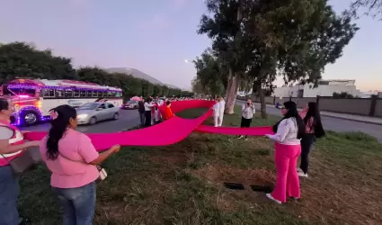 Caravana Rosa en Tijuana